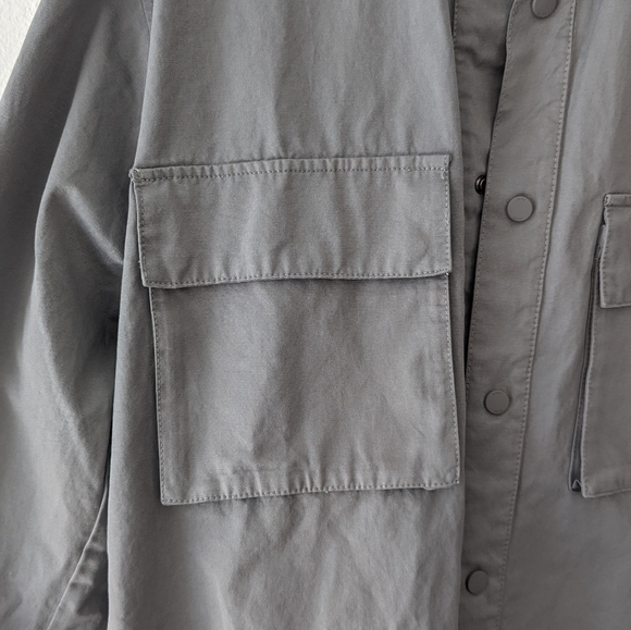 Zara Men's cotton canvas jacket - Picture 14 of 15